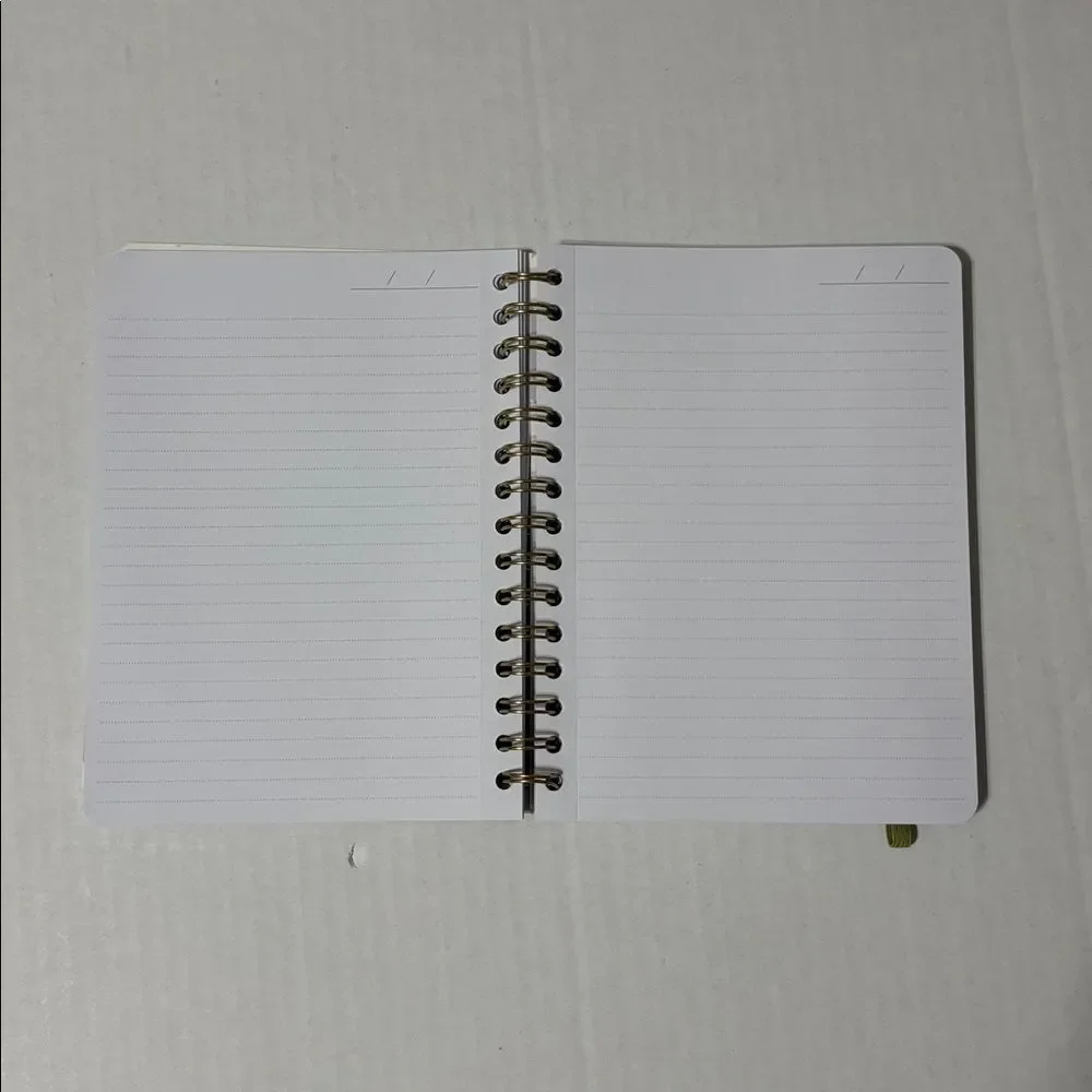 New yoobi x peanuts 75 years spiral journal 100 pages 6 x 8 sticker sheet